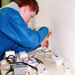 central heating and wiring