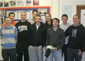 Students that completed NVQ level 3 in March 2007